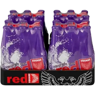 Red Square Spirit Cooler Purple Ice Bottles 24 x 275ml